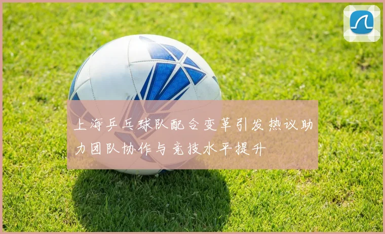 上海乒乓球队配合变革引发热议助力团队协作与竞技水平提升